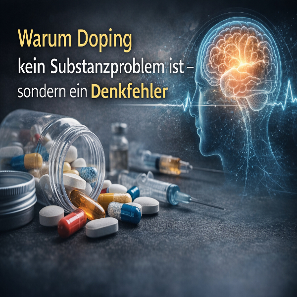 Warum Doping kein Substanzproblem ist – sondern ein Denkfehler