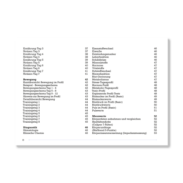 Broschüre Lifestyle-Analyse Seite 8