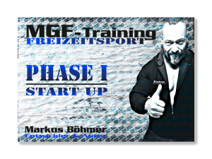 Buch MGF-Training - Freizeitsport Titel-Cover